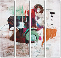 Tableau  4 panneaux