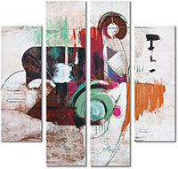 Tableau  4 panneaux