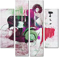 Tableau  4 panneaux