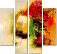Tableau  4 panneaux