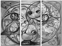 Tableau  3 panneaux