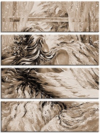 Tableau  4 panneaux