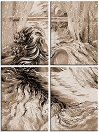 Tableau  4 panneaux