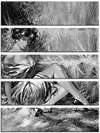 Tableau  5 panneaux