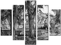 Tableau  5 panneaux