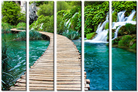 Tableau  5 panneaux