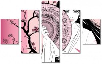 Tableau  5 panneaux