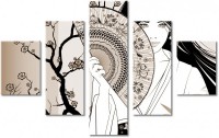 Tableau  5 panneaux