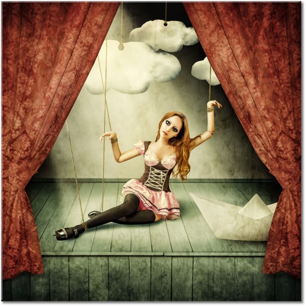 tableau sur toile, beige, divers, marron, noir, orange, sepia, sexy, vert, vintage