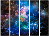 Tableau  5 panneaux