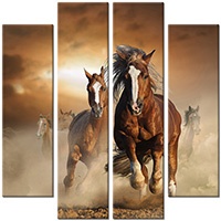 Tableau  4 panneaux