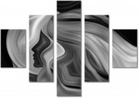 Tableau  5 panneaux