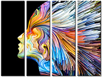 Tableau  4 panneaux