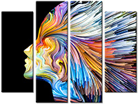 Tableau  4 panneaux
