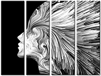 Tableau  4 panneaux