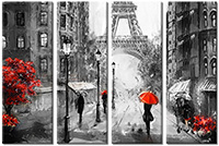 Tableau  4 panneaux