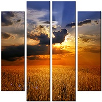 Tableau  4 panneaux