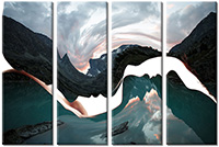 Tableau  4 panneaux