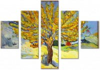 Tableau  5 panneaux