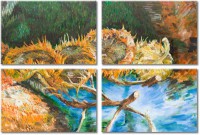 Tableau  4 panneaux