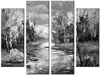 Tableau  4 panneaux