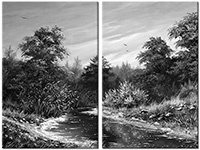 Tableau  2 panneaux