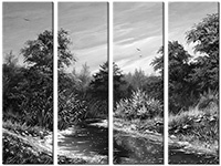 Tableau  4 panneaux