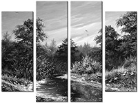 Tableau  4 panneaux