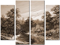 Tableau  4 panneaux