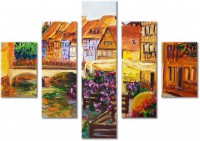 Tableau  5 panneaux