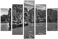 Tableau  5 panneaux