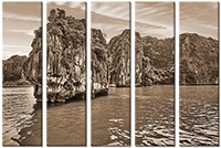Tableau  5 panneaux