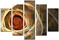 Tableau  5 panneaux
