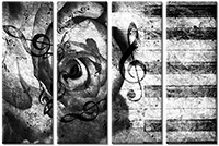 Tableau  4 panneaux