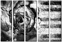 Tableau  5 panneaux