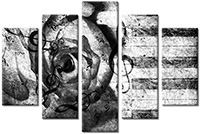 Tableau  5 panneaux