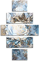 Tableau  5 panneaux