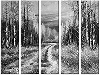 Tableau  5 panneaux