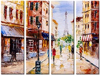 Tableau  4 panneaux