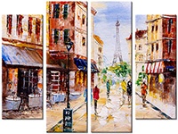 Tableau  4 panneaux