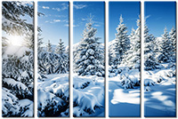 Tableau  5 panneaux