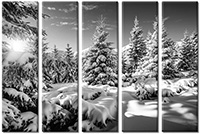 Tableau  5 panneaux