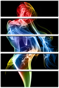 Tableau  5 panneaux