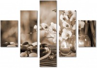 Tableau  5 panneaux
