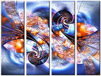 Tableau  4 panneaux