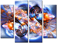 Tableau  4 panneaux