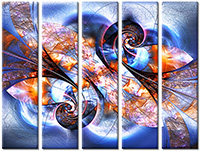 Tableau  5 panneaux