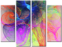 Tableau  4 panneaux