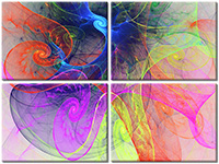 Tableau  4 panneaux