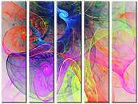 Tableau  5 panneaux